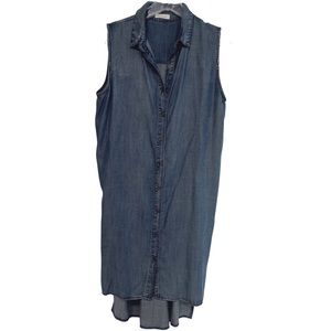 Soft denim dress